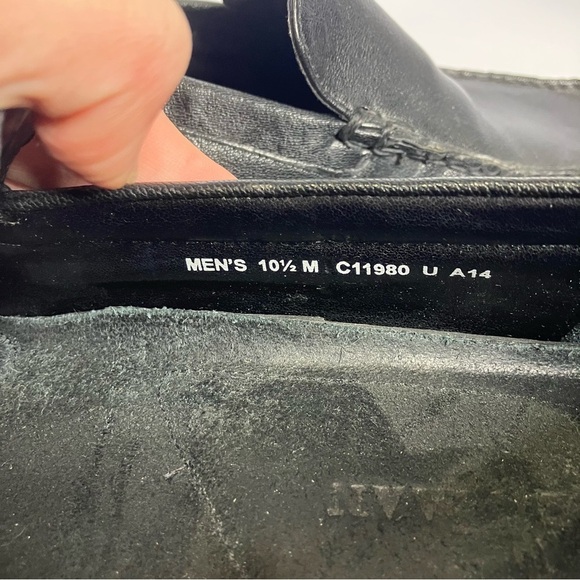 Cole Haan Black leather Nike Air loafers size‎ 10.5 main image 5